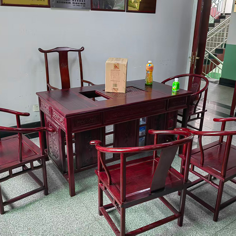 血檀红木茶台